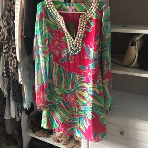 Size 2 NWT Lilly jungle tumble dress